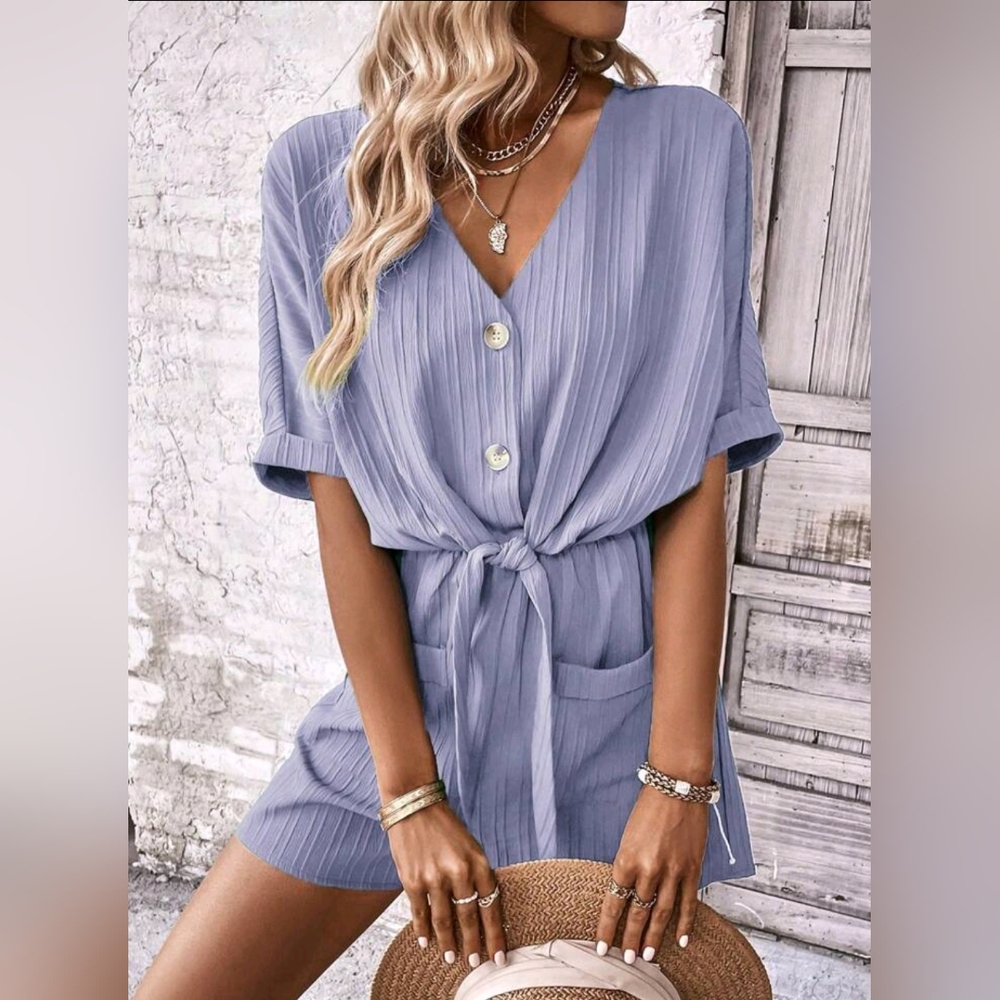 Women's Purple Romper